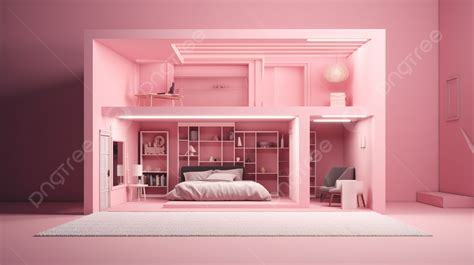 工廠大門設計 粉紅色房間